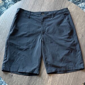 Volcom Classic Black Flat Front Shorts - Men’s 36